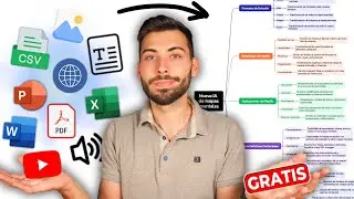 Cualquier Cosa a MAPAS Mentales en SEGUNDOS por IA 🔀 Tutorial FÁCIL y Útil con Mapify