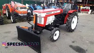 Установили отвал на минитрактор YANMAR YM1710.