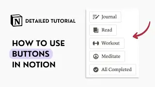 How to Use Buttons in Notion (In Depth Tutorial)