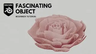 Watercolor rose in Blender | Blender Tutotial