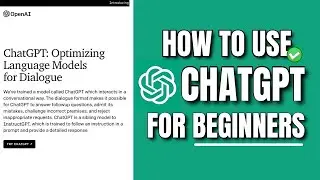 How To Register And Use ChatGPT For Beginners | ChatGPT Tutorial