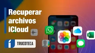 Cómo recuperar ARCHIVOS y datos borrados de iCloud + iPhone + iPad ¡MUY FÁCIL!