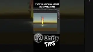 Play all particle systems object at the same time | Unity Tip
