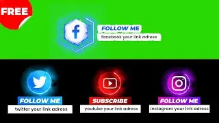 Free Eye Catching Social Media lower Thirds (Top 5)