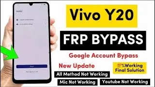 Vivo Y20/Y20g/Y20s /Y20/Y12g/Y12s || Google Account Bypass ANDROID 12 ✅(Without PC) Easy Method 2024