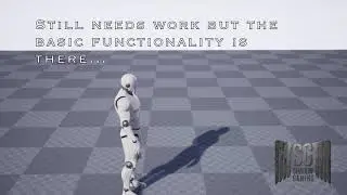 UE4: Character Locomotion WIP using Root Motion