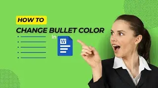 How to Customize Bullet Points in Microsoft Word: Increase Size & Change Color
