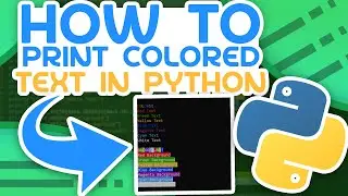 How To Print Colored Text in Python (Colorama Tutorial)