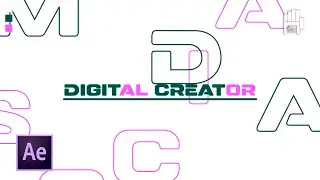 Easy Text Animation After Effects Tutorial | Typography Intro Animation