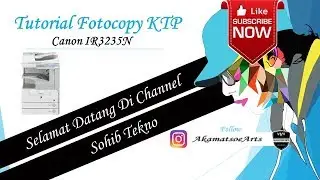 How to copy identity card (KTP) with 5 copies in one sheet