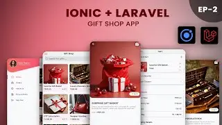Ionic Gift Shop App - Episode 2 - Item Detail Screen | Angular | Capacitor