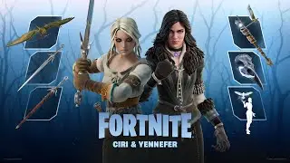 New Ciri & Yennefer skins in Fortnite (Fortnite X The Witcher)