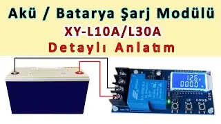 Akü Lityum Pil Şarj Modülü XY-L10A XY-L30A