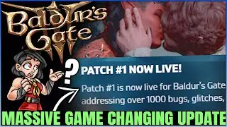 Baldurs Gate 3 - HUGE 1000+ Changes Patch Dropped - Class, Item, Story, Companion Changes & More!