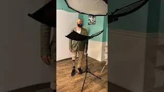 My headshot station at a convention 