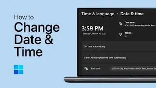 How To Change Date and Time in Windows 11 - Guide