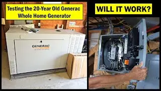 Real time testing our 20 year old Generac Home Generator-Another hidden repair bill waiting?