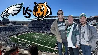 Philadelphia Eagles CRUSHED the Cincinnati Bengals - We Were There!!