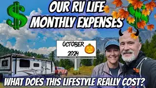 The Real Cost of Full-Time RV Living and Travel in 2024 | October 2024 Expenses Revealed