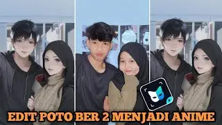 Edit foto ber dua jadi anime di apk face play || Faceplay anime viral tiktok || Faceplay mod apk.?