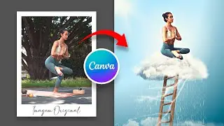 Composição Artística PAZ INTERIOR no Canva (Montagem de Fotos Incrível!)