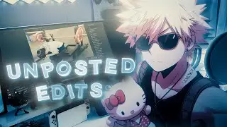 MY UNPOSTED EDITS (+Free Project Files) 4K