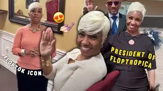 President Deborah being Floptok ICON for 3 minutes straight