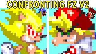 Friday Night Funkin' VS Sonic.EXE: Confronting Yourself FZ V.2! (Chaos & Too Slow Update) (FNF MOD)