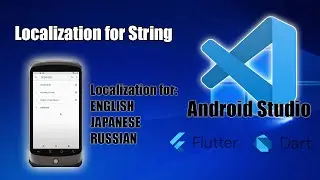 Visual Studio Code (Flutter - Dart) Localization for String