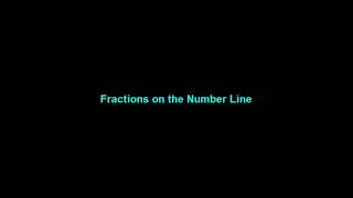 Fractions on the Number Line