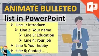 How to animate a bulleted list in PowerPoint - PowerPoint tips and tricks