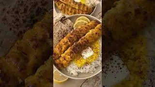 making Persian chicken koobideh at home!