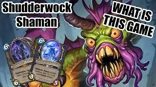Most insane game of SHUDDERWOCK SHAMAN | Shudderwock Shaman | Festival of Legends | Wild Hearthstone