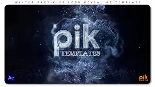 Winter Particles Logo Reveal - After Effects Template | Free Download | Pik Templates