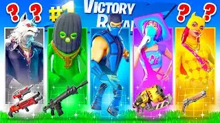 EPIC Boss Weapon Color CHALLENGE in Fortnite! CH6 (Season 2)