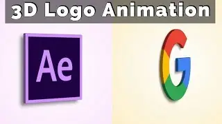 3D Logo Animation After Effects Tutorial | No Plugins | FREE TEMPLATE