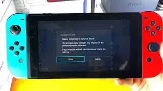 How To FIX Nintendo Switch “ Unable To Connect To Network Device “ [100% SUCCESS]