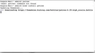 pstree command not found in mac | install pstree command | process tree