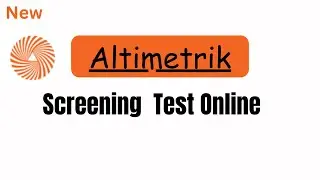 Altimetrik Screening Test Online | Real Time Screening Test