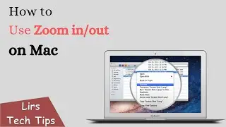 How to Use Zoom in/ Zoom out on Mac
