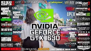 GTX 1630 in 2023 - Test in 69 Games