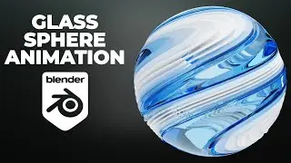 Glass sphere animation