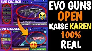 EVOLUTION MEIN EVO GUN KAISE OPEN KAREN | EVALUATION EVENT KA TALA KAISE OPEN KAREN UNLOCK EVO GUN