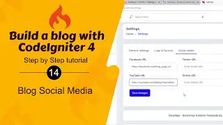 #14. Adding Social Media to Your CodeIgniter 4 Blog