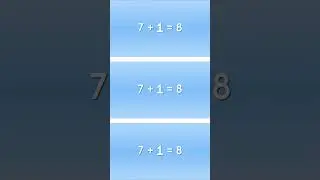 Adding 7 Song #shorts #math #teaching