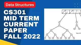 CS301 Mid Term Current Paper Fall 2022