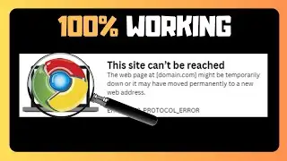 EASY FIX- ERR HTTP2 Protocol Error in Chrome