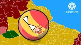 España enloquece|España reconquista LATAM|parte 3 #countryballs #humor #viral