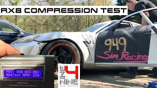 Mazda RX8 Race Car Compression test