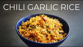 READY IN 15MIN Garlic Chili Fried Rice Recipe!